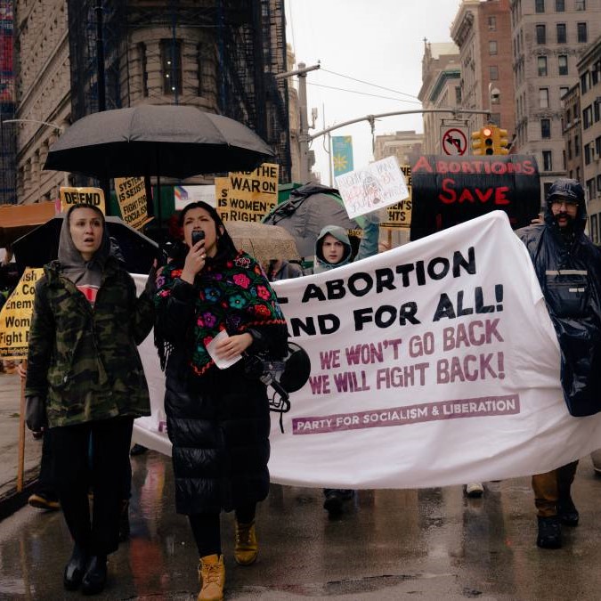 NYC Abortion Rights march photo